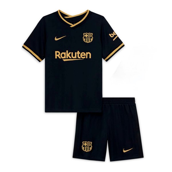 Camiseta Barcelona 2ª Niños 2020 2021 Negro